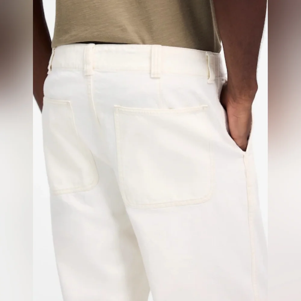 MADEWELL Patch Pocket Jeans‎ in Ecru Wash Summer Denim Mens Size 32 - Picture 5 of 11